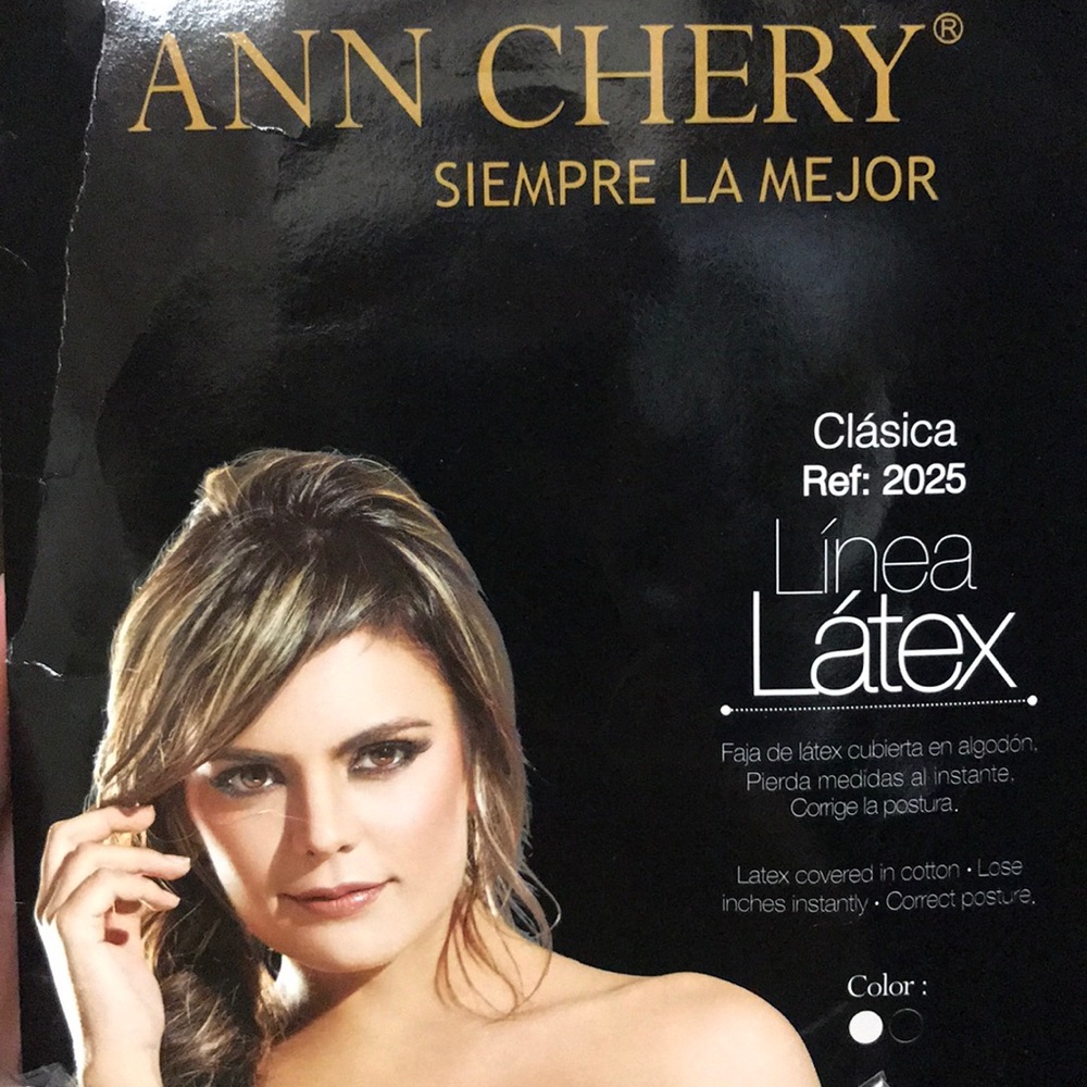 Ann Cherry Latex Columbia’s waist trimmer